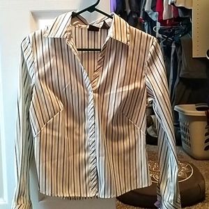 Pinstripe dress shirt